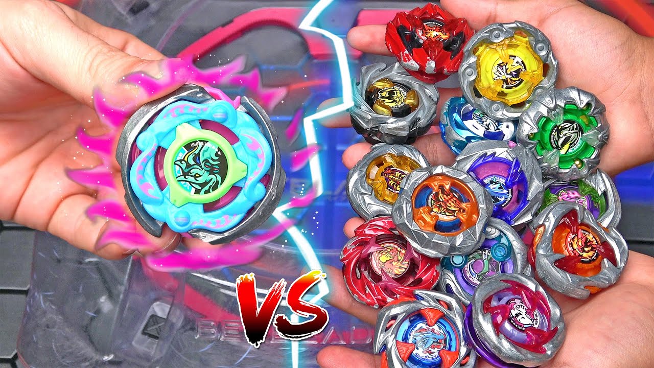 WRIGGLE KRAKEN vs ALL UX BEYS Beyblade X Battle