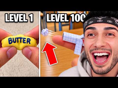 THE MOST CREATIVE DESIGNS FROM LEVEL 1 TO 100!