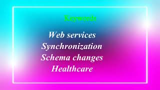 Web Services Synchronization Health Care Application screenshot 3