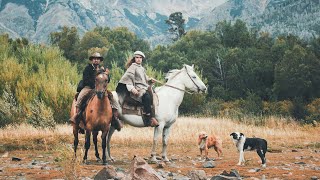 This is the life of a GAUCHO  Riders of the Patagonia