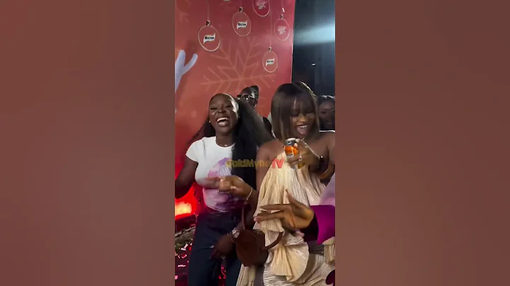 Priscilla Ojo and Tomike Share a , Lively Dance Moment at the Legendary Christmas Light-Up in Lagos