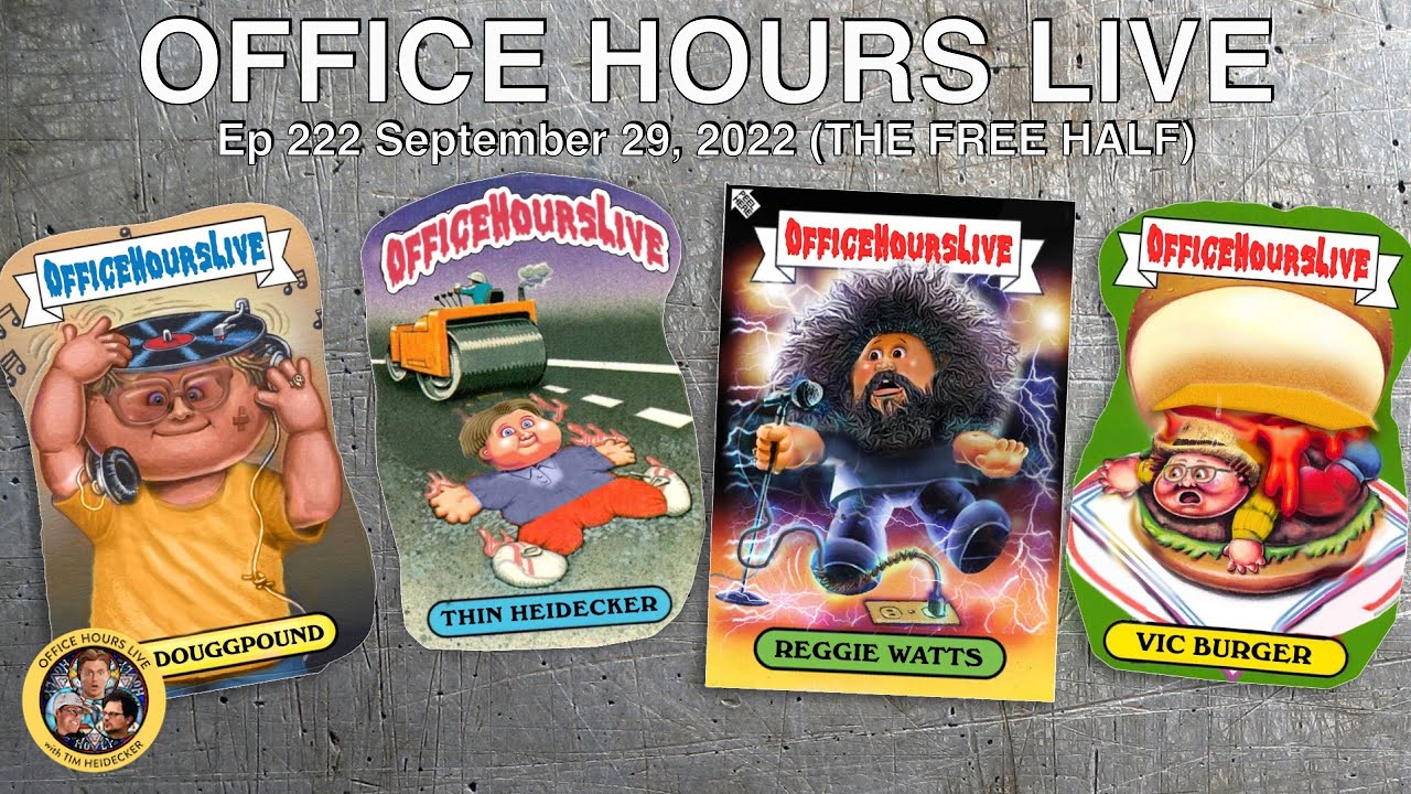 Reggie Watts (Office Hours Live Ep 222) YouTube