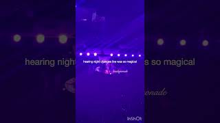 i can’t believe i was there when lou sung night changes 🥹🥹 // #LOUISTOMLINSON