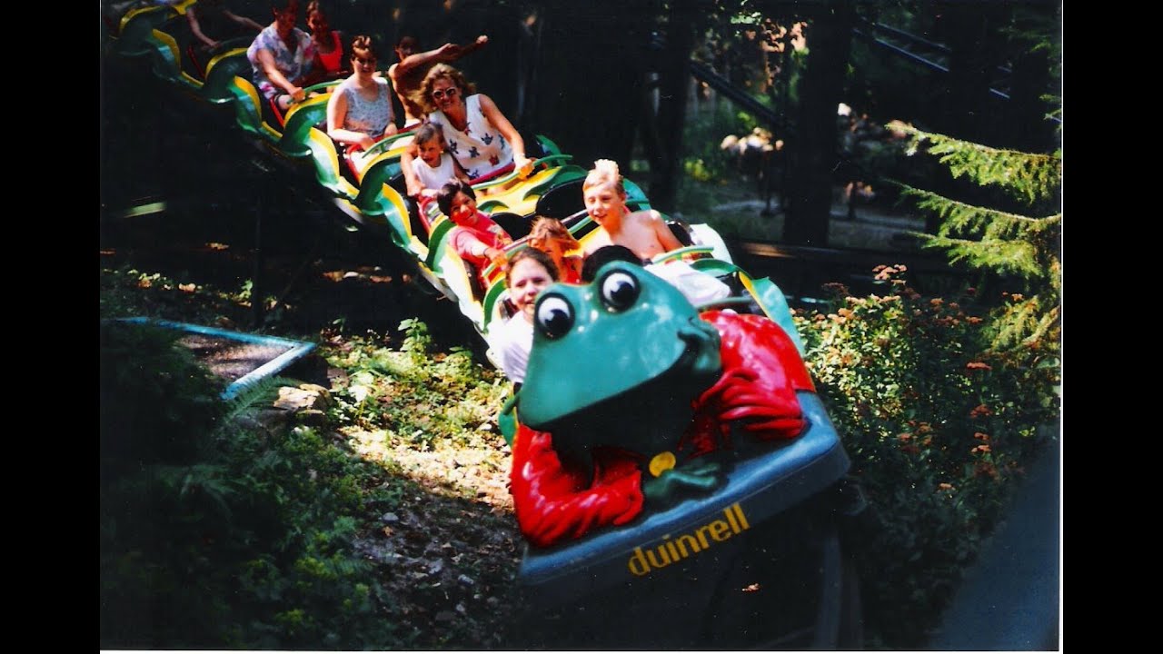 September 1990. De Kikkerachtbaan onride + offride