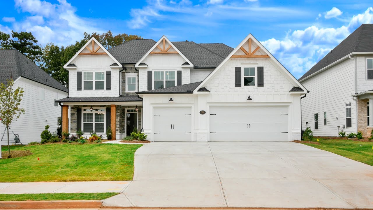 NEW 5 BDRM 3.5 BATH HOME FOR SALE IN HOLLY SPRINGS, N. OF ATLANTA (SOLD
