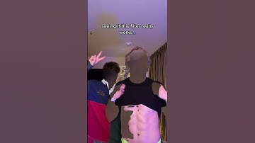 Seeing if this filter really works 🤭😳 #shorts | Nicky and Pierre #NiPi