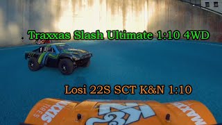 RC auta 1:10 TRAXXAS Slash + LOSI 22S Špindlerův Mlýn