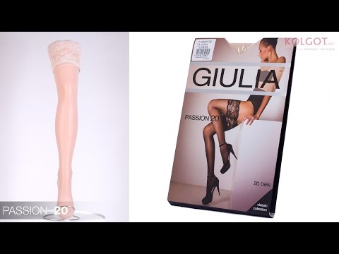Видео обзор: чулки TM "Giulia" модель PASSION 20