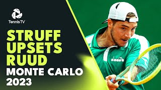 Jan-Lennard Struff Stuns Casper Ruud | Monte Carlo 2023 Highlights