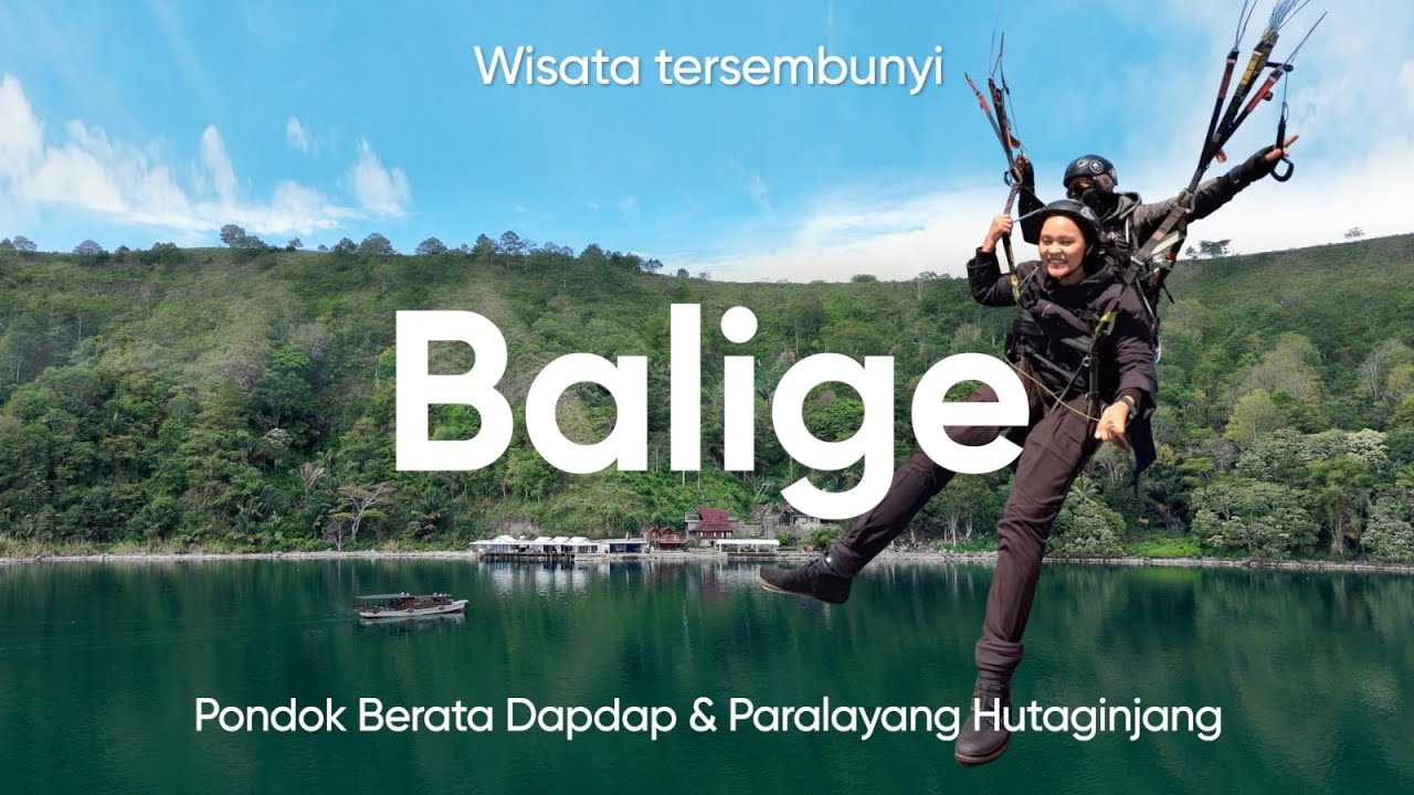 Wisata Tersembunyi Balige :  Kayak di Danau Toba & Paralayang di Hutaginjang