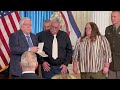 Governor Morrisey honored Spc. Sarah Beckstrom with West Virginia Distinguished Service Medal