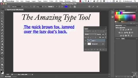 156 Adobe Photoshop CS6 Full Tutorial Photoshop Type