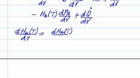 Tubular Reactor Energy Balance: Part 1