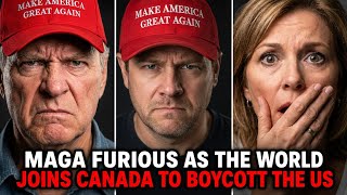 MAGA Voters LIVID as the World Joins Canada to Boycott the US