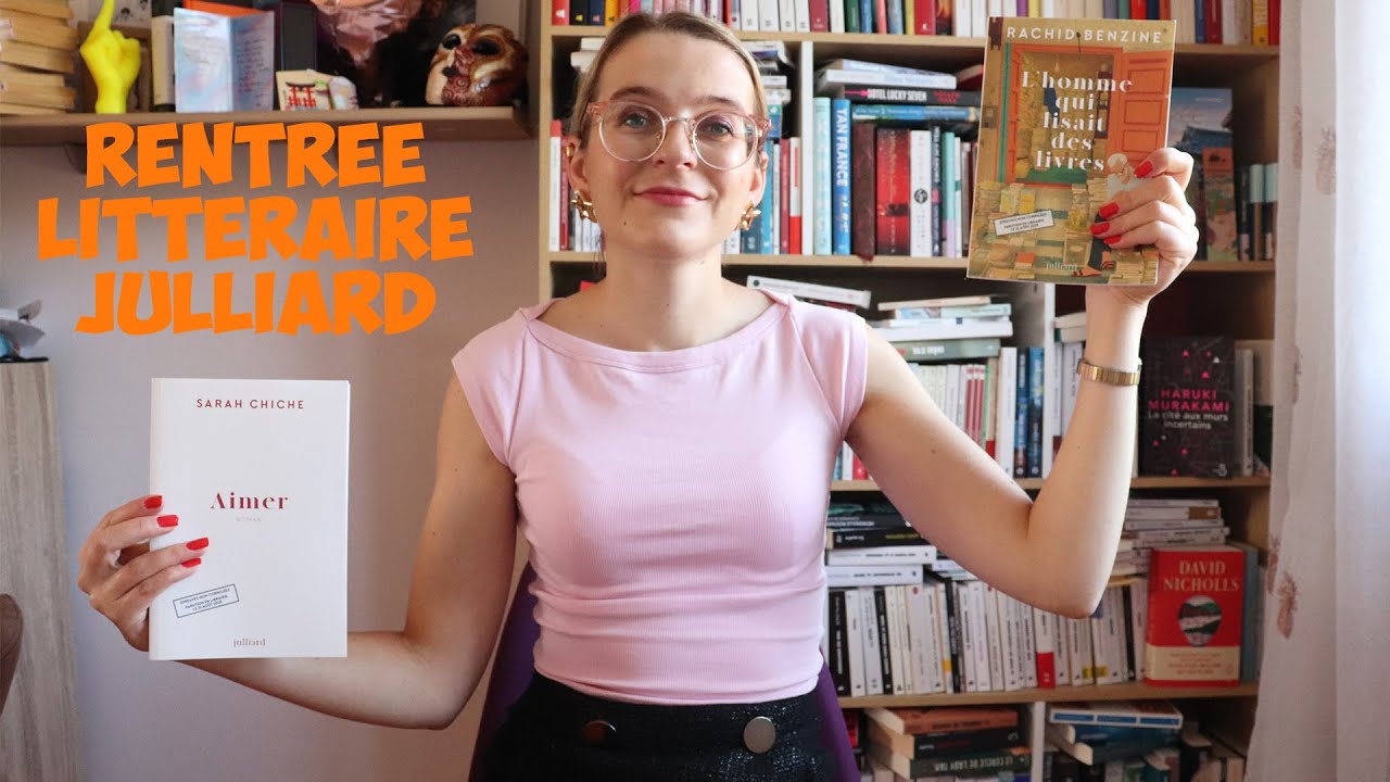 RENTRÉE LITTÉRAIRE JULLIARD