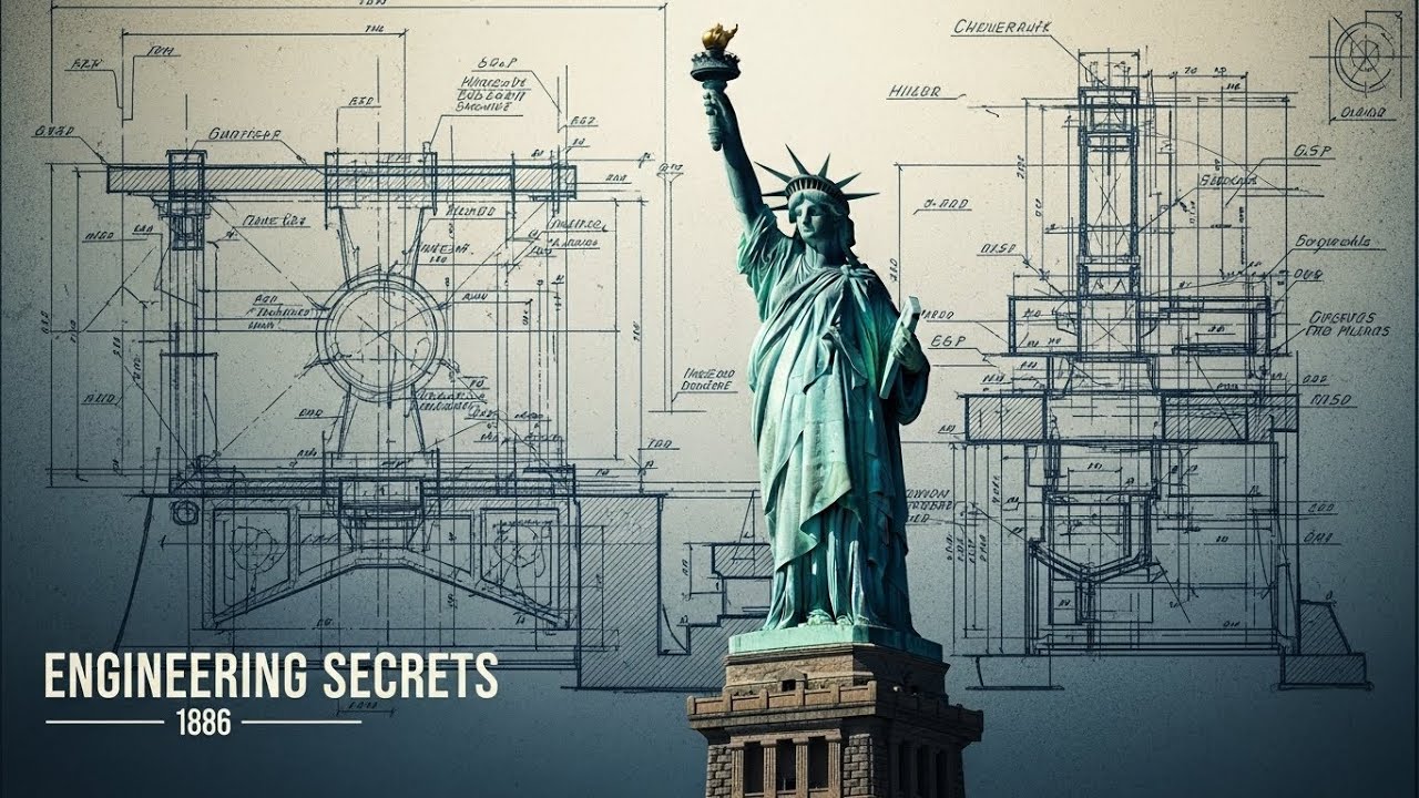Inside the Engineering Behind the Statue of Liberty (1886)