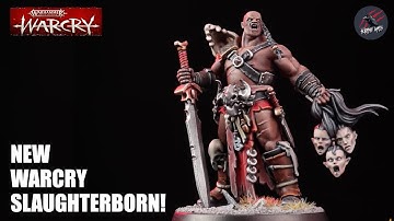 NEW WARCRY REVEAL! The Slaughterborn - Looks Like Two Awesome New Warbands & Terrain Set Red Harvest