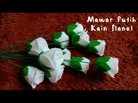Video: Cara Membuat Sejambak Bunga Mawar Putih