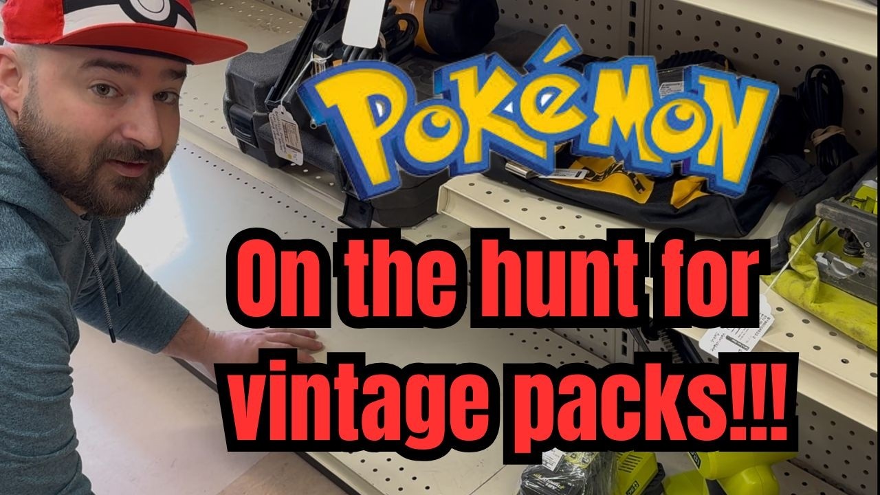 Pokemon Vintage Packs Found under shelf!! #pokemon #pokemontcg