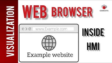 How to Add a Web Browser in CODESYS Visualization  #programming #hmi #education