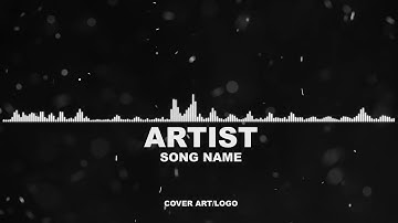 Music Visualizer / Audio Spectrum template