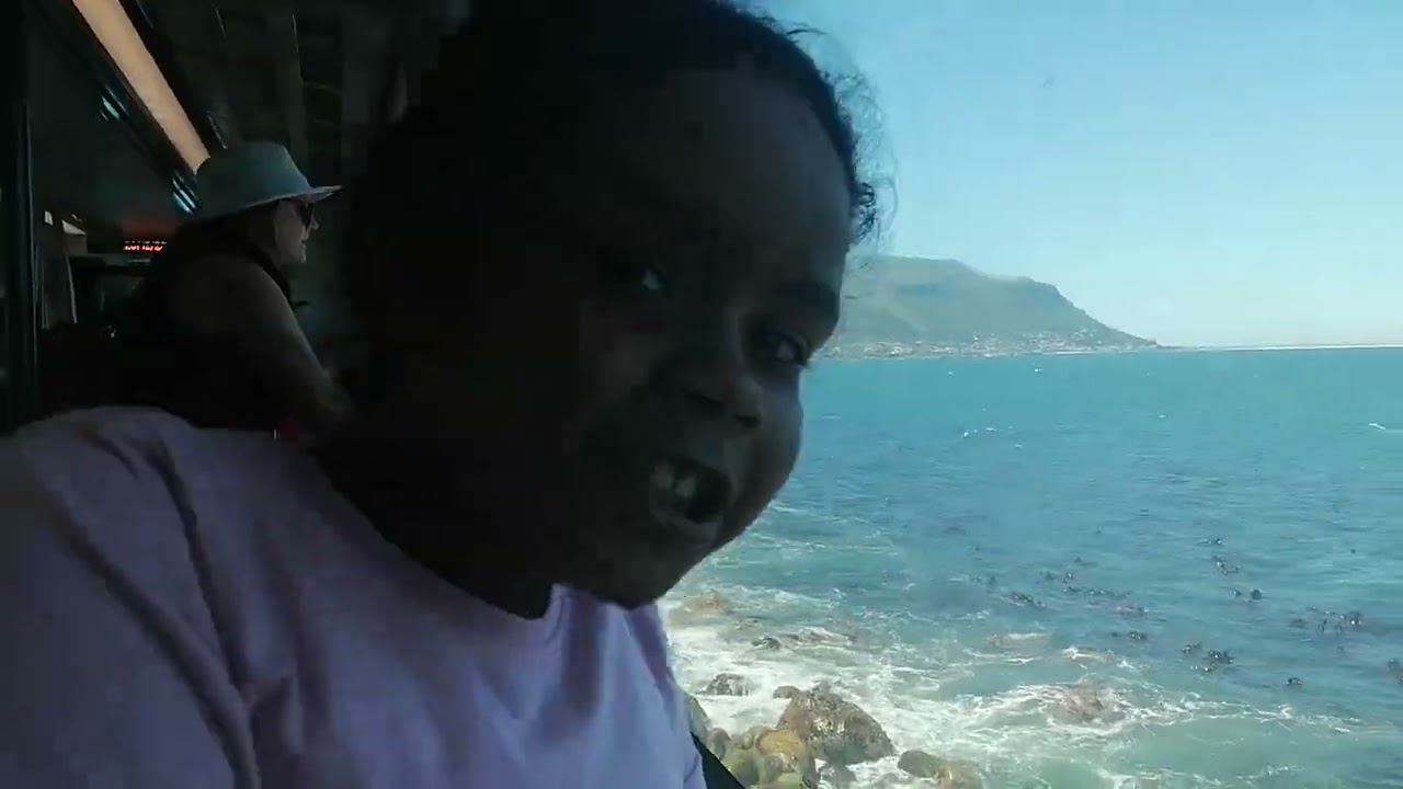 Liyana and Hayyan trip to Simon's Town