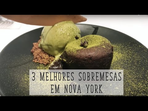 Vídeo: Onde Encontrar As Melhores Sobremesas Em Nova York