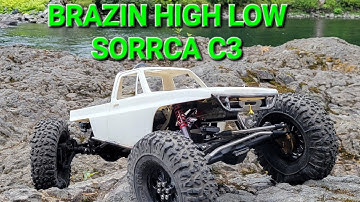Rc Crawler Talk:  Brazin RC HiLow Capra axles cut and shut landmines SORRCA Class 3 Hardbody build
