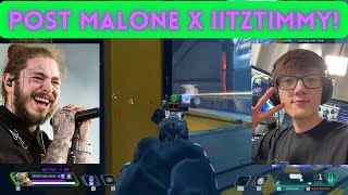 *NEW* Post Malone Ranked Duo With iitzTimmy Day 2 Moments! BEST HIGHLIGHTS - Apex Legends Moments!