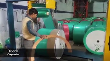 Paper Reel Wrapping Machine (Radial Type)