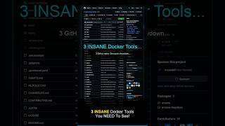 3 INSANE Docker Tools…