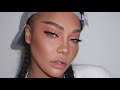 SPRING PEACH & FAUX FRECKLES MAKEUP | SONJDRADELUXE