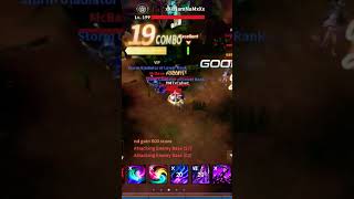 CABAL MOBILE - MWAR FORCE BLADER VS WIZARD #cabalmobile #cabalm #cbm #gaming screenshot 4