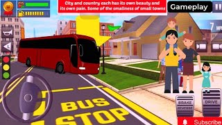 Bus games | indian bus simulator | indian bus driver | USA bus screenshot 4