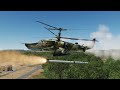 DCS World game play - Syria low level Ka-50 helicopter combat