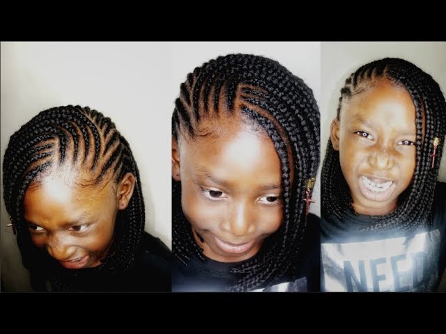 KIDS HAIRSTYLES WITH BRAIDING HAIR 