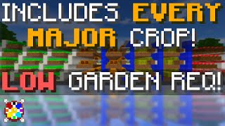 How I BUILT the BEST PRE-GARDEN 12 FARM DESIGN!