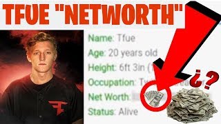 Information !!!Tfue reveals his NETWORTH in Stream!!! Guide