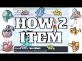 Picking the right items in competitive pokemon