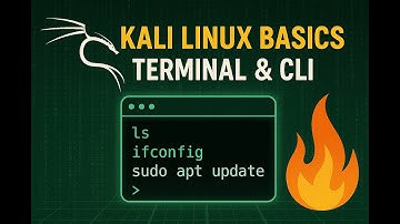 Kali Linux Basics | Terminal & CLI Commands Every Beginner Must Know