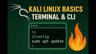 Kali Linux Basics | Terminal & CLI Commands Every Beginner Must Know