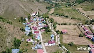 Akdağ Köyünün Büyüleyici Manzarası Drone Ile Kuşbakışı
