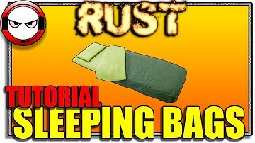 Rust - How to use Sleeping bags (Rust tutorial, how to play rust)