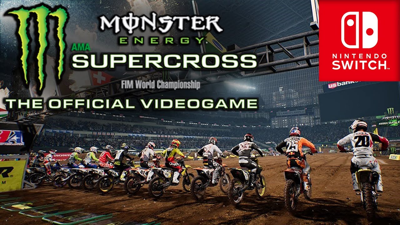 Monster Energy Supercross Nintendo Switch HD Gameplay YouTube