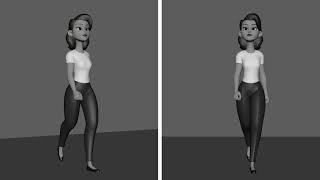 Walk Cycle Test - Amy Rig