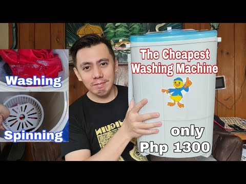 Video: Maliit Na Washing Machine: Mga Compact Model Para Sa Paghuhugas Ng Paikot. Ano Ang Pinakamaliit Na Awtomatikong Kotse? Mga Laki Ng Mga Pagpipilian Sa Portable