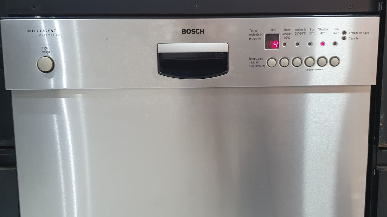 Lava Louças Bosch Intelligent Inox #lavalouças #bosch #inox #lavagem  #videorapido