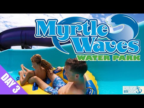 Myrtle Waves Water Park FULL DAY! | Myrtle Beach Vacation Vlog 2020! Ep  3
