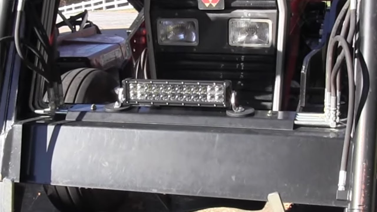 LED Tractor LIght Bar - Mounts to Your ROPS- Ask Tractor Mike