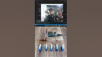 Arduino and Python OpenCV Project #arduino #python #opencv #robotics #shorts